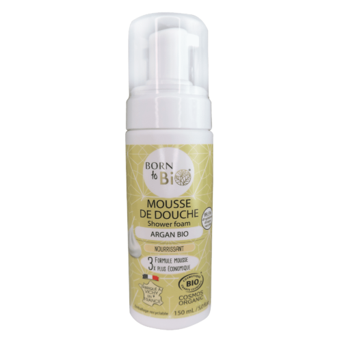 Mousse de Douche Argan - Certifiée Bio
